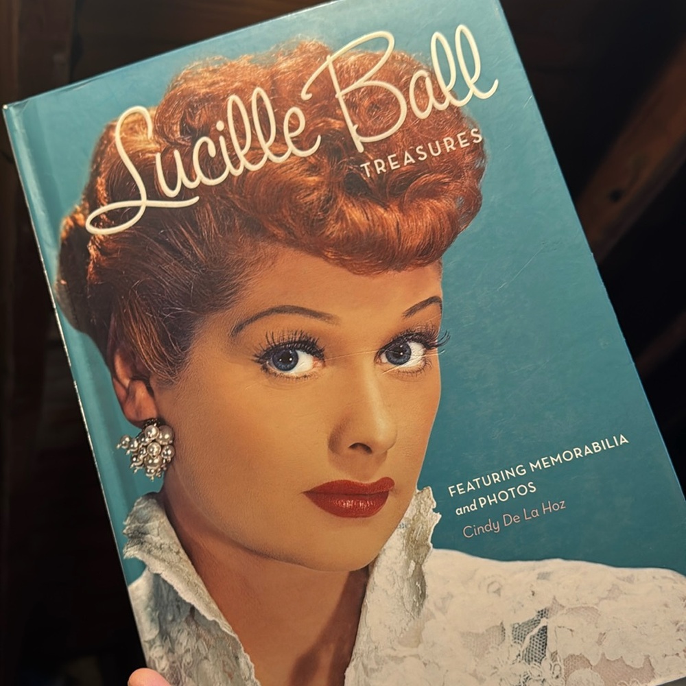 I love Lucy book.  Lucille Ball book.  Collectors item